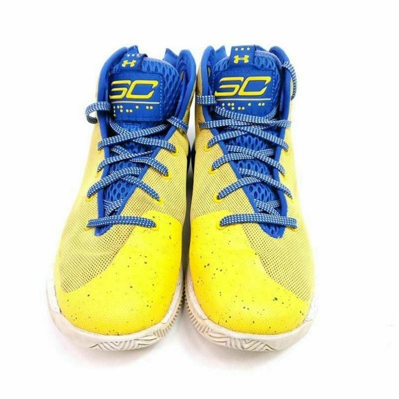 Under Armour Mens 7.5 SC Curry 3 Zero Basketball - Picture 4 of 12
